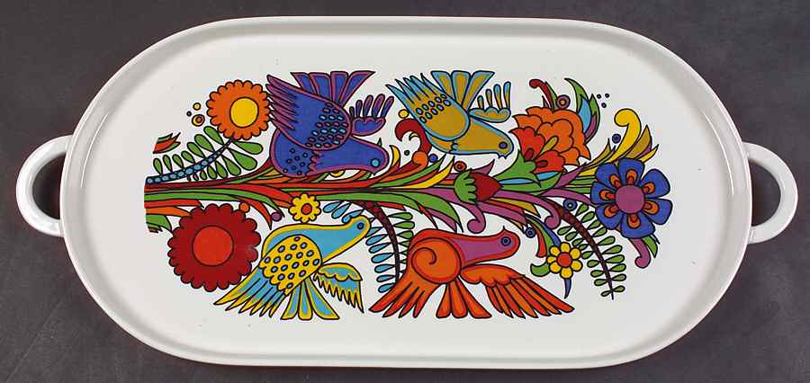 Acapulco (Older, Milano Shape) 16" Oval Serving Platter by Villeroy & Boch-1