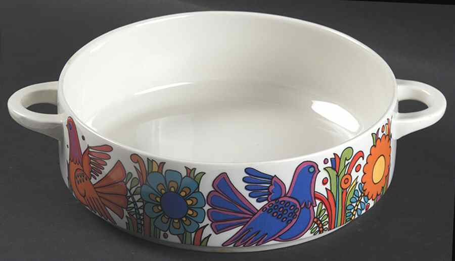 Acapulco (Older, Milano Shape) 1.5 Quart Round Casserole No Lid by Villeroy & Boch-1