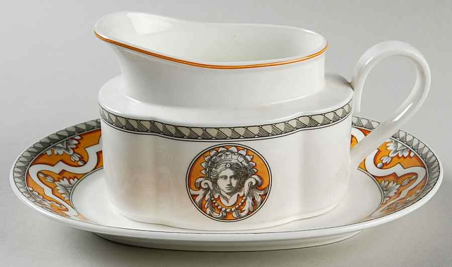 Acanthus Gravy Boat & Underplate/Relish by Villeroy & Boch-1
