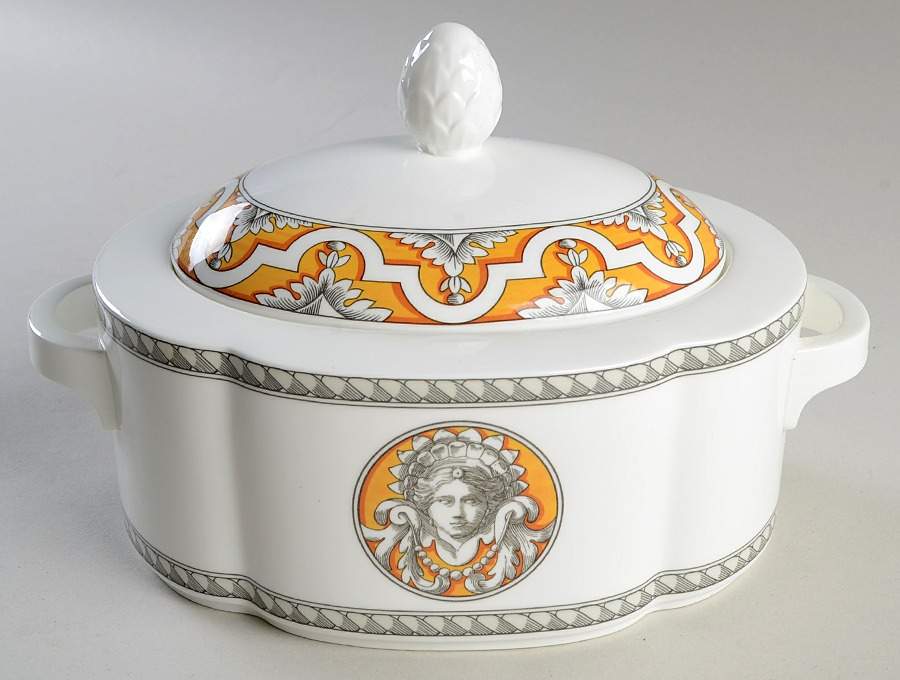 Acanthus Oval Covered Vegetable by Villeroy & Boch-1