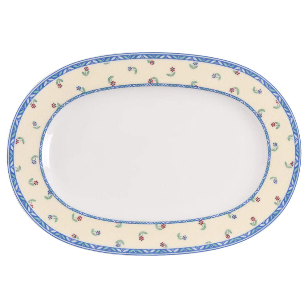 Adeline 11" Oval Serving Platter by Villeroy & Boch-1