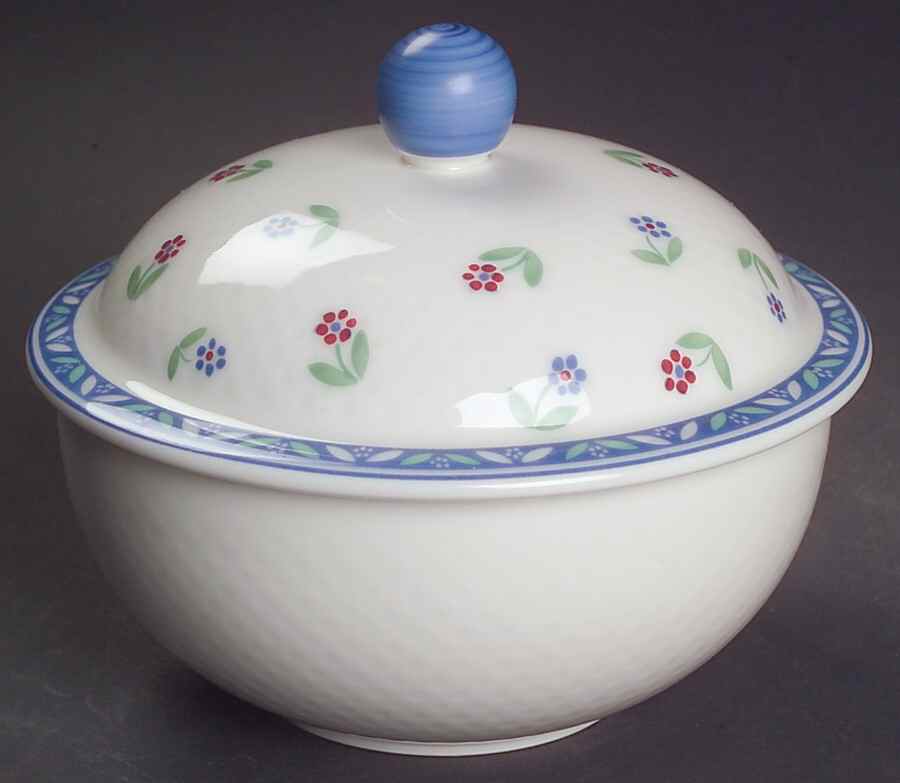 Adeline Sugar Bowl & Lid by Villeroy & Boch-1