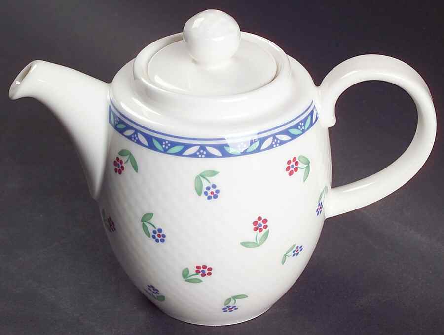 Adeline Individual Coffee Pot & Lid by Villeroy & Boch-1