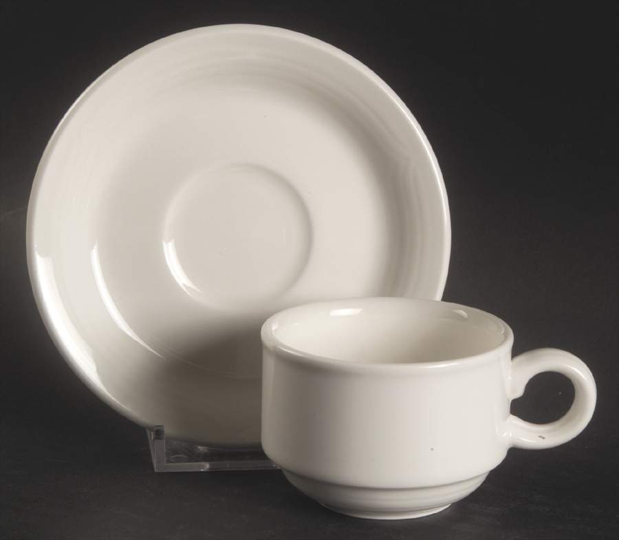 Adriana Flat Stackable Demitasse Cup & Saucer Set by Villeroy & Boch-1