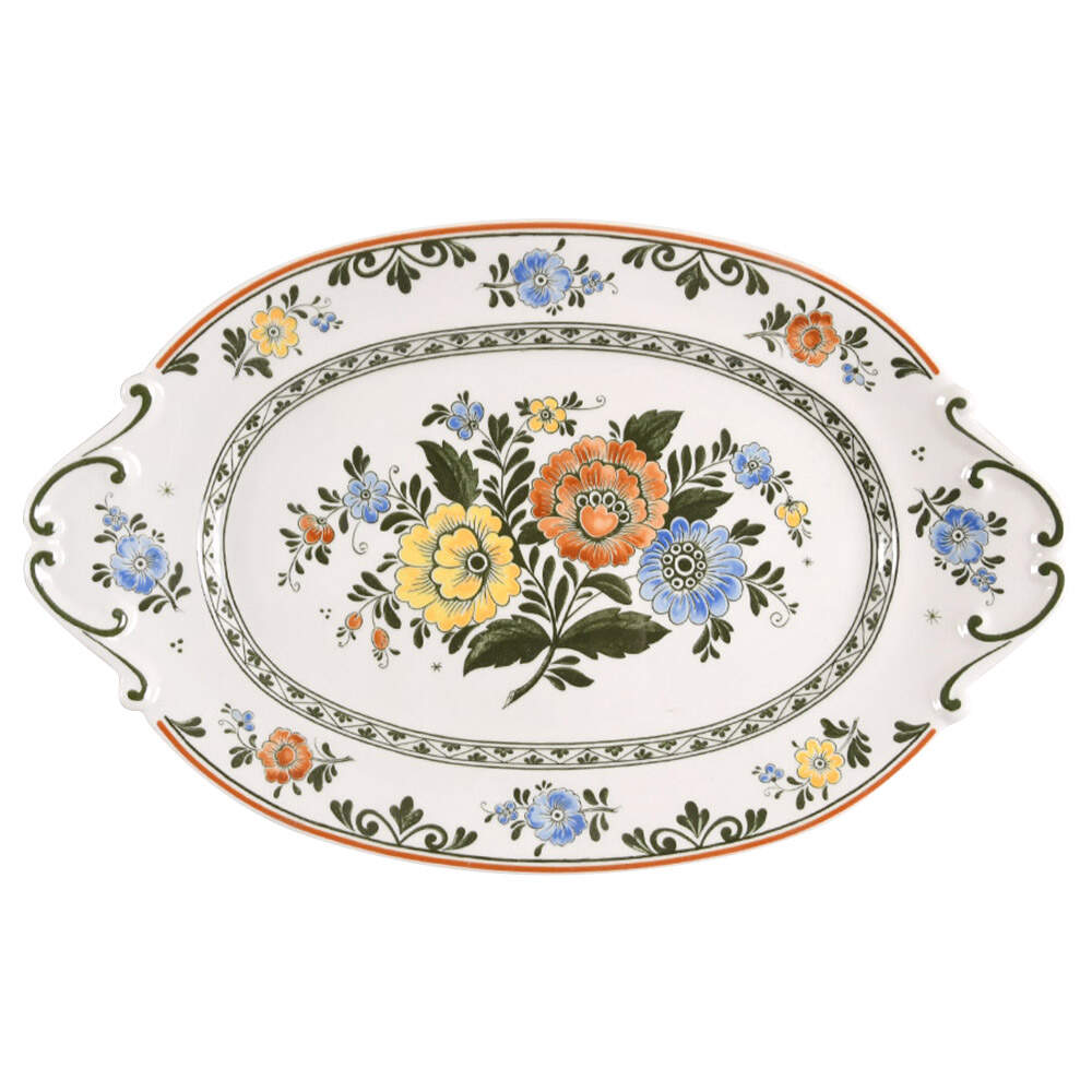 Alt Amsterdam 14" Oval Serving Platter by Villeroy & Boch-1