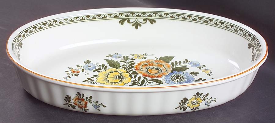 Alt Amsterdam 13" Oval Baker by Villeroy & Boch-1
