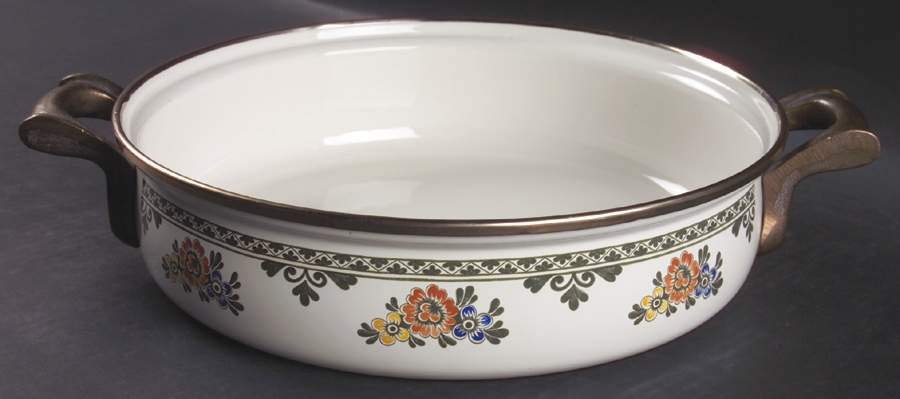 Alt Amsterdam Low Metal Covered Casserole 3 Quart No Lid by Villeroy & Boch-1
