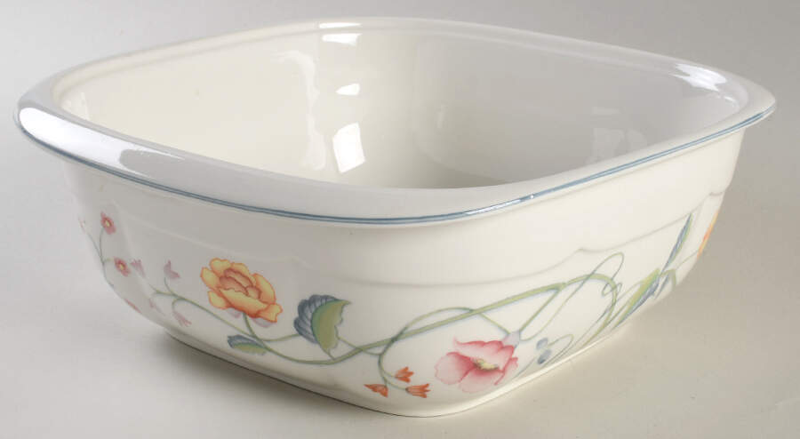 Albertina 1.5 Quart Square Microwave Baker No Lid by Villeroy & Boch-1