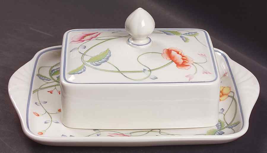 Albertina Rectangular Covered Butter by Villeroy & Boch-1