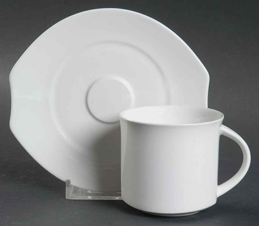Alba Flat Demitasse Cup & Saucer Set by Villeroy & Boch-1