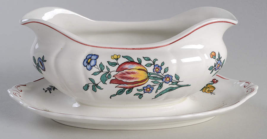 Alsace Gravy Boat with Attached Underplate by Villeroy & Boch-1