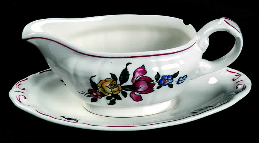 Alsace Individual Gravy Boat & Plate by Villeroy & Boch-1