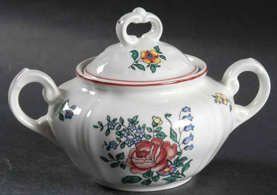 Alsace Mini Sugar Bowl & Lid by Villeroy & Boch-1
