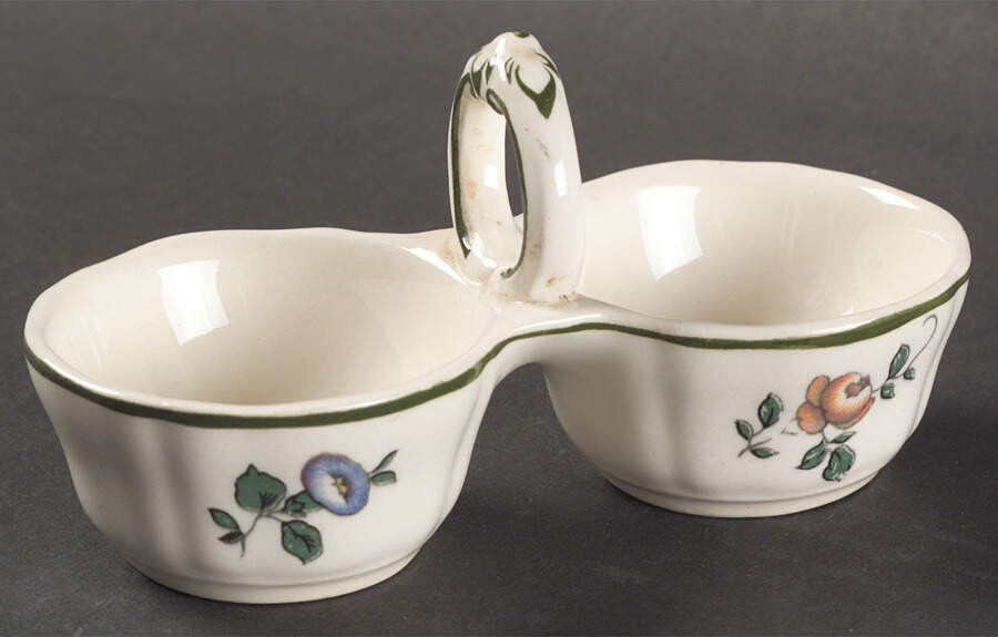 Alt Strassburg (Trim Off Edge) Double Salt Dip by Villeroy & Boch-1