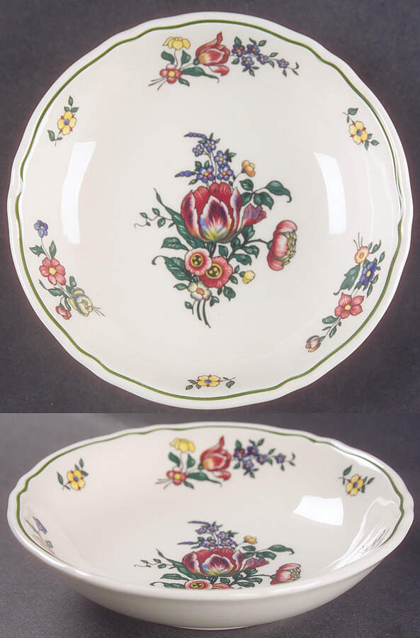 Alt Strassburg (Trim Off Edge) Fruit/Dessert (Sauce) Bowl by Villeroy & Boch-1
