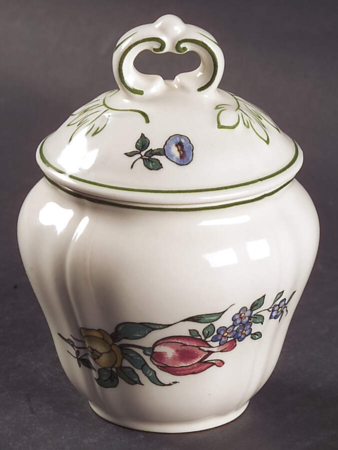 Alt Strassburg (Trim Off Edge) Large Spice Jar & Lid by Villeroy & Boch-1