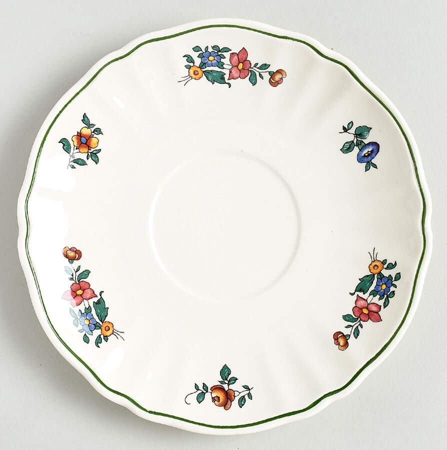 Alt Strassburg (Trim Off Edge) Saucer for Footed Cream Soup Bowl by Villeroy & Boch-1