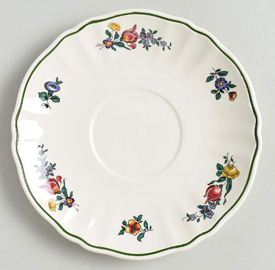 Alt Strassburg (Trim Off Edge) Saucer for Footed Cream Soup Bowl by Villeroy & Boch-1