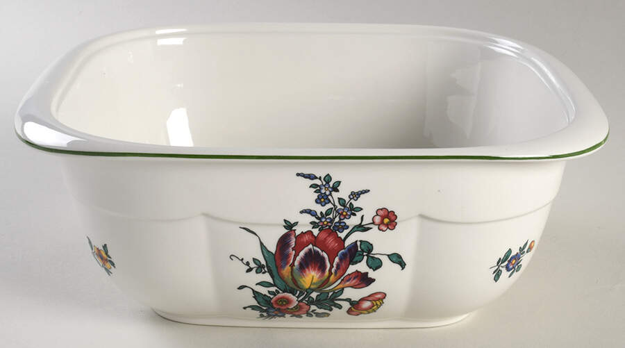 Alt Strassburg (Trim Off Edge) 2.5 Quart Square Microwave Baker No Lid by Villeroy & Boch-1