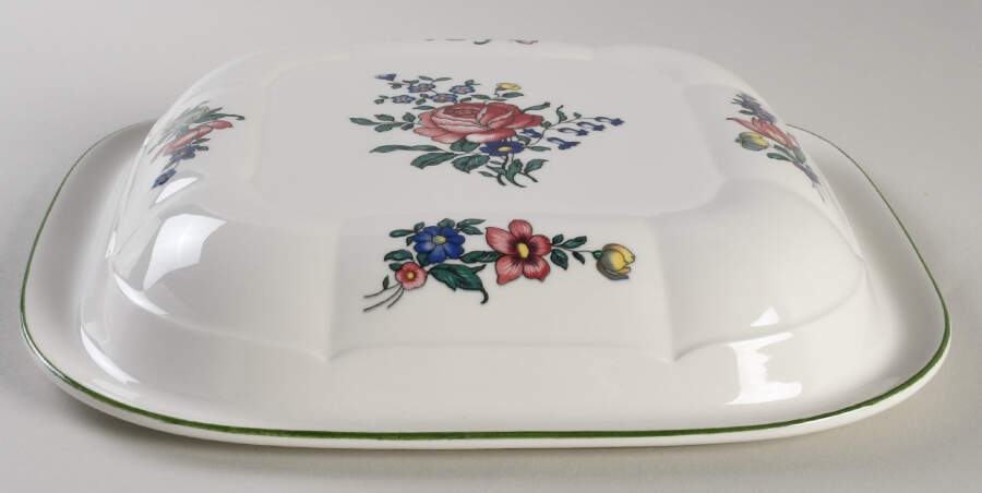 Alt Strassburg (Trim Off Edge) Lid for 2.5 Quart Square Microwave Baker by Villeroy & Boch-1