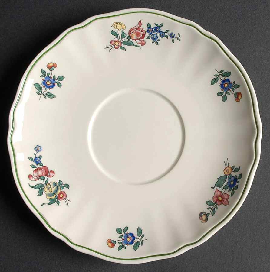 Alt Strassburg (Trim Off Edge) Saucer for Footed Cream Soup Bowl by Villeroy & Boch-1