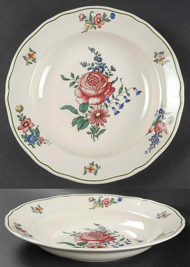 Alt Strassburg (Trim Off Edge) Large Rim Soup Bowl by Villeroy & Boch-1