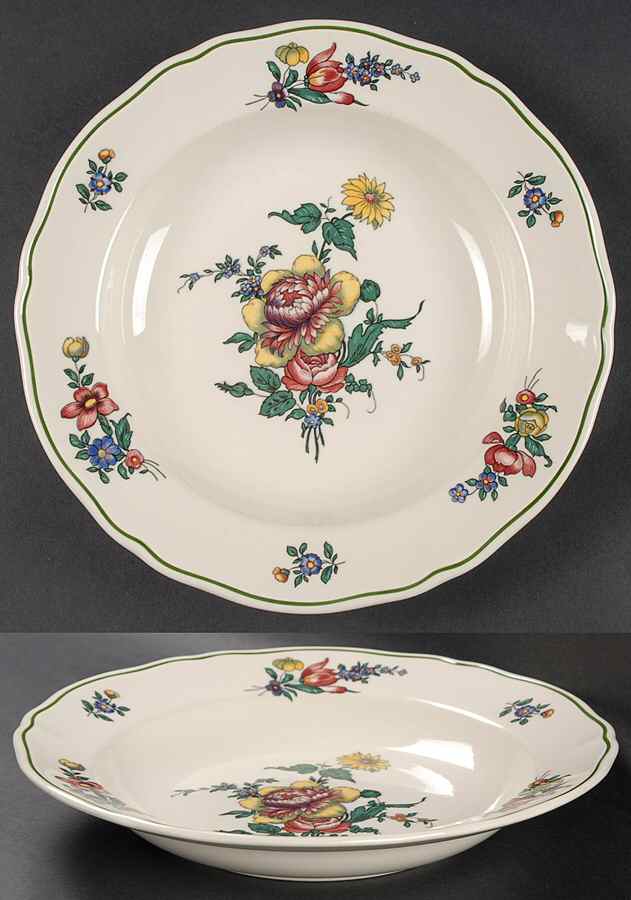 Alt Strassburg (Trim Off Edge) Large Rim Soup Bowl by Villeroy & Boch-1