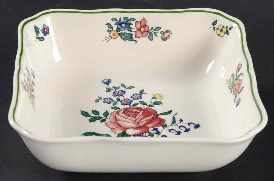 Alt Strassburg (Trim Off Edge) 5" Square Vegetable Bowl by Villeroy & Boch-1