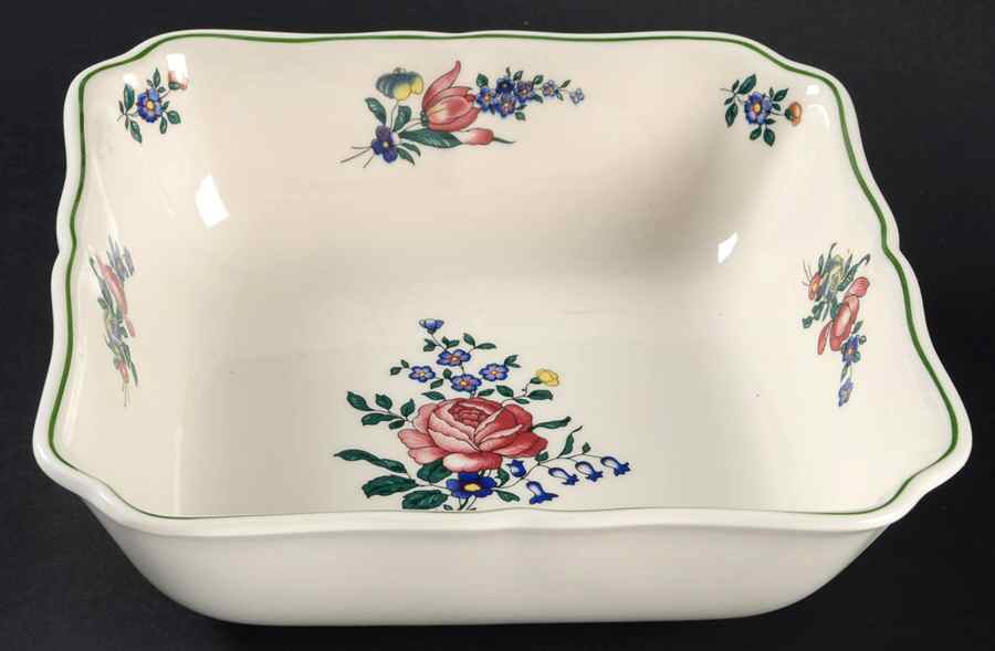 Alt Strassburg (Trim Off Edge) 8" Square Vegetable Bowl by Villeroy & Boch-1