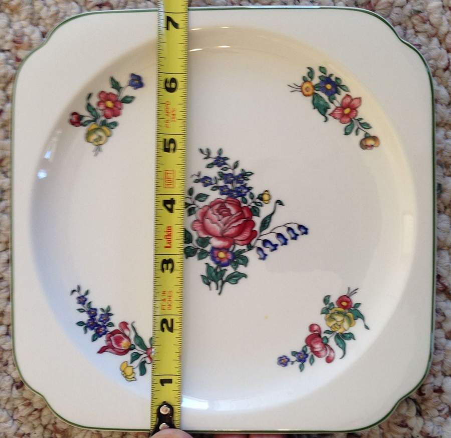 Alt Strassburg (Trim Off Edge) Square Oven-To-Table Plate by Villeroy & Boch-1