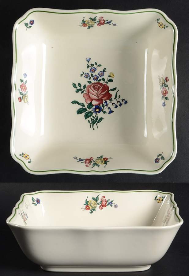 Alt Strassburg (Trim Off Edge) 7" Square Vegetable Bowl by Villeroy & Boch-1