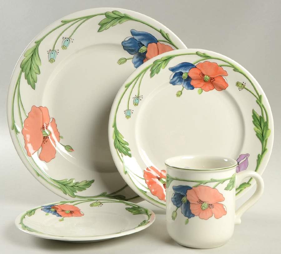 Amapola 4 Piece Place Setting by Villeroy & Boch-1