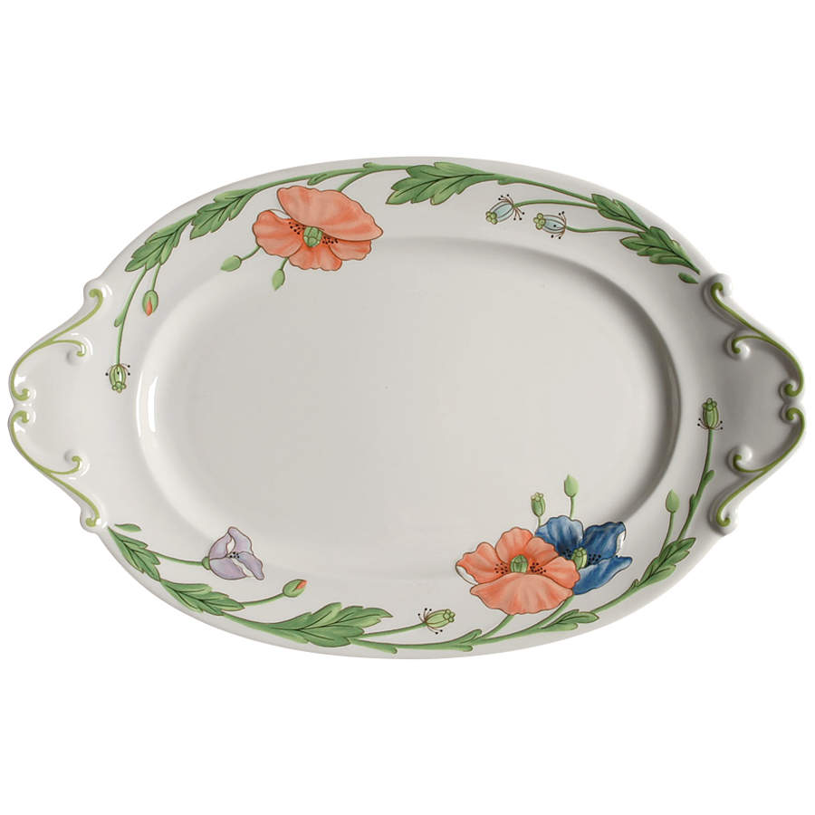 Amapola 14" Oval Serving Platter by Villeroy & Boch-1
