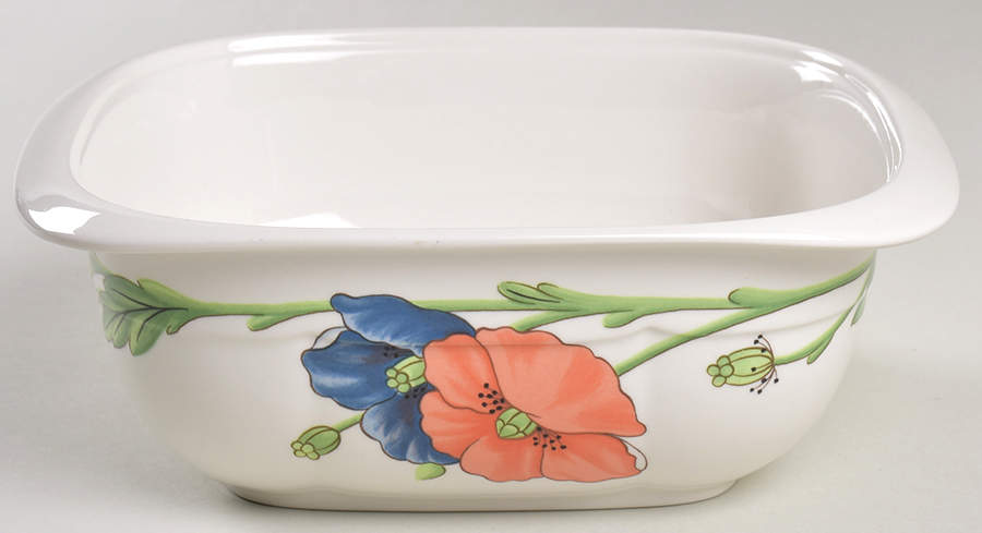 Amapola 1.5 Quart Square Microwave Baker No Lid by Villeroy & Boch-1
