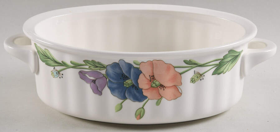 Amapola 2 Quart Oval Covered Casserole No Lid by Villeroy & Boch-1