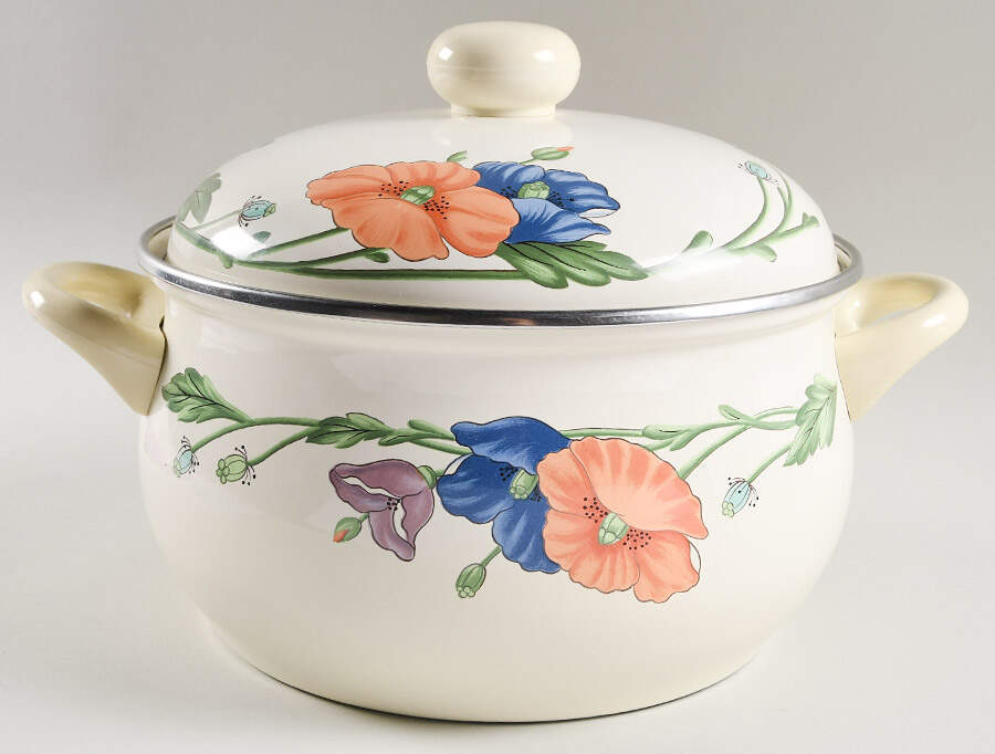 Amapola 6.5 Qt Metal Stock Pot by Villeroy & Boch-1