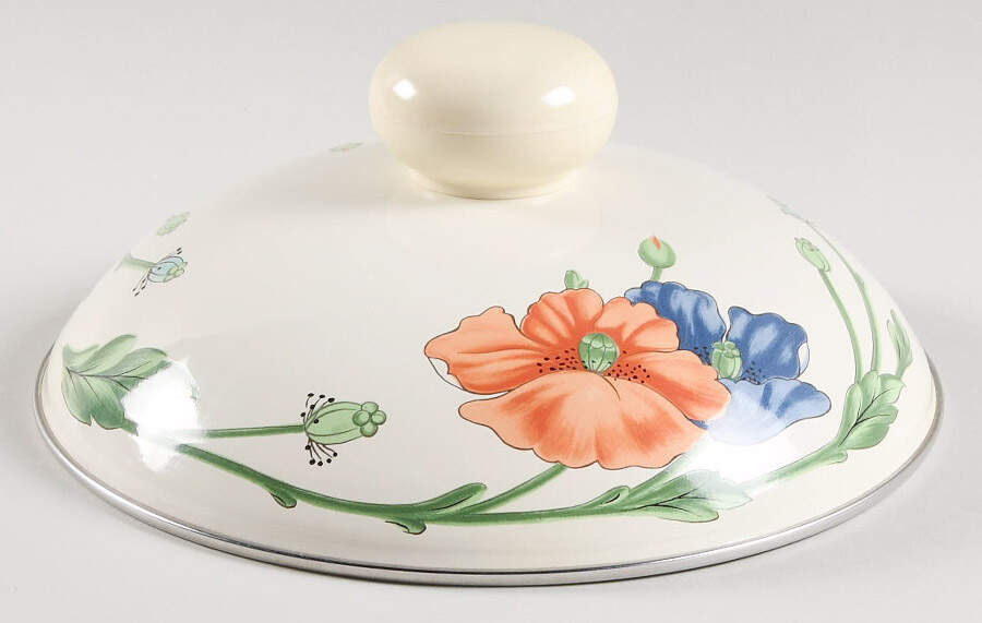Amapola Lid for 3.5 Quart Metal Stew Pot by Villeroy & Boch-1