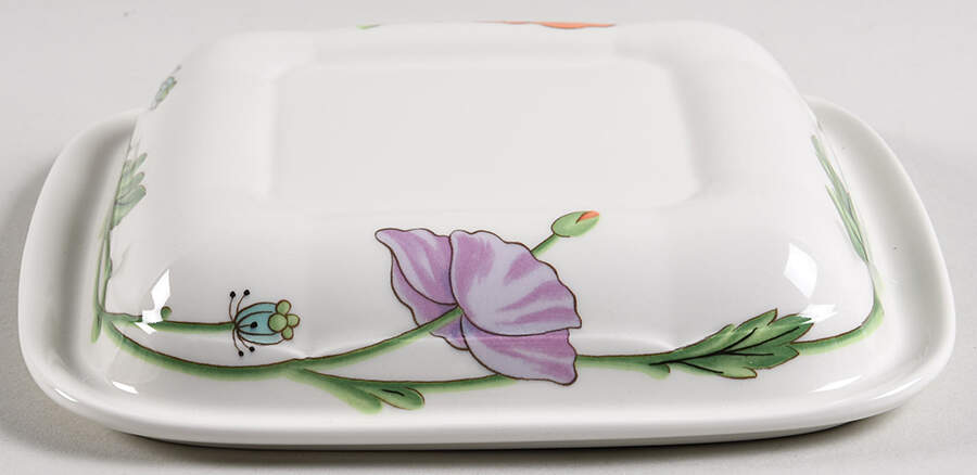 Amapola Lid for 1 1/2 Pt Square Microwave Baker by Villeroy & Boch-1