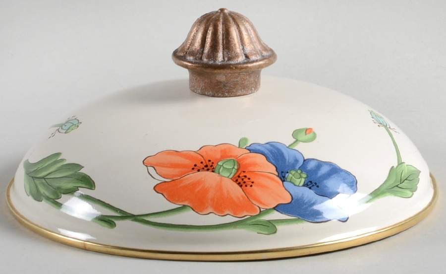 Amapola Lid for 1 Quart Metal Covered Casserole by Villeroy & Boch-1