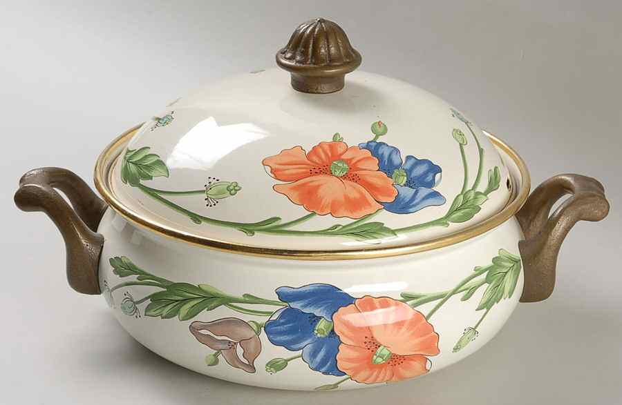 Amapola 1.75 Quart Metal Covered Casserole by Villeroy & Boch-1
