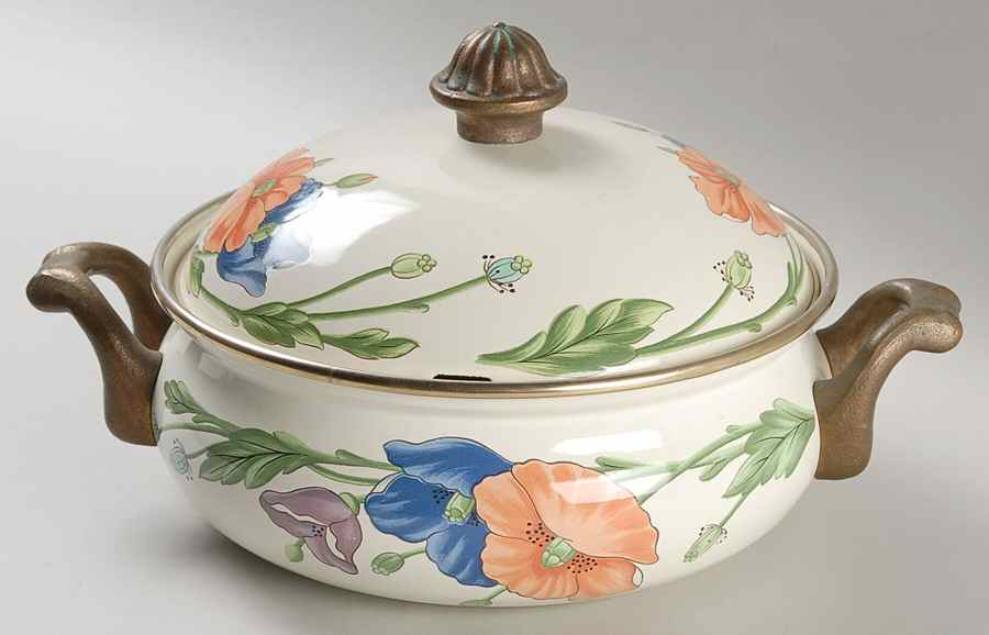 Amapola 2.25 Quart Metal Covered Casserole by Villeroy & Boch-1