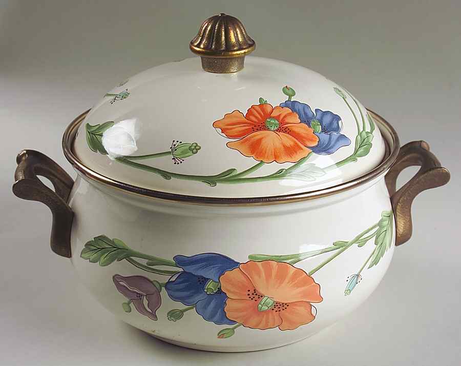 Amapola 4 Qt Metal Covered Casserole by Villeroy & Boch-1