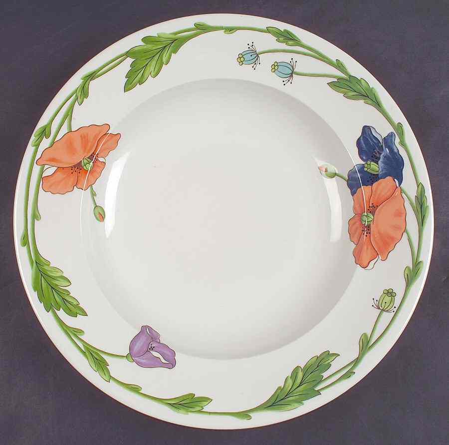 Amapola Deep Round Platter by Villeroy & Boch-1