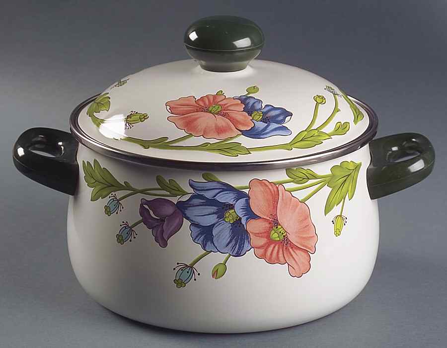 Amapola 4 Quart Metal Stew Pot by Villeroy & Boch-1