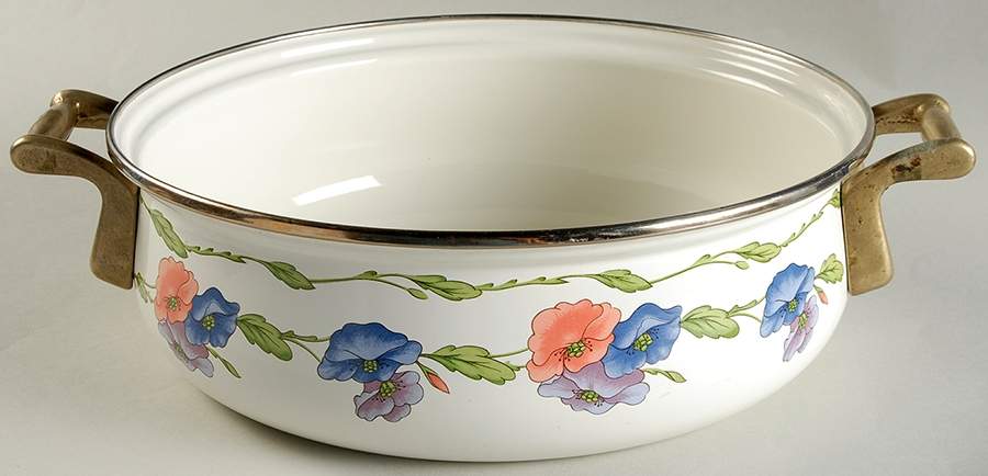 Amapola 3 Quart Metal Covered Casserole, No Lid by Villeroy & Boch-1