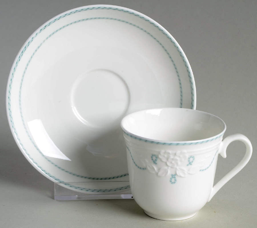 Amado Flat Demitasse Cup & Saucer Set by Villeroy & Boch-1