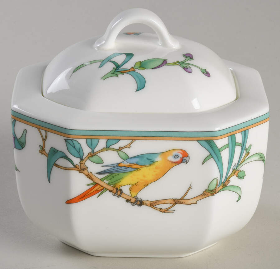 Amazona Sugar Bowl & Lid by Villeroy & Boch-1