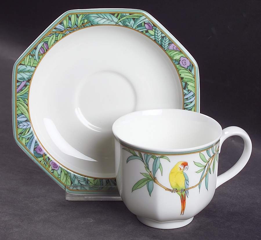 Amazona Flat Cup & Saucer Set by Villeroy & Boch-1