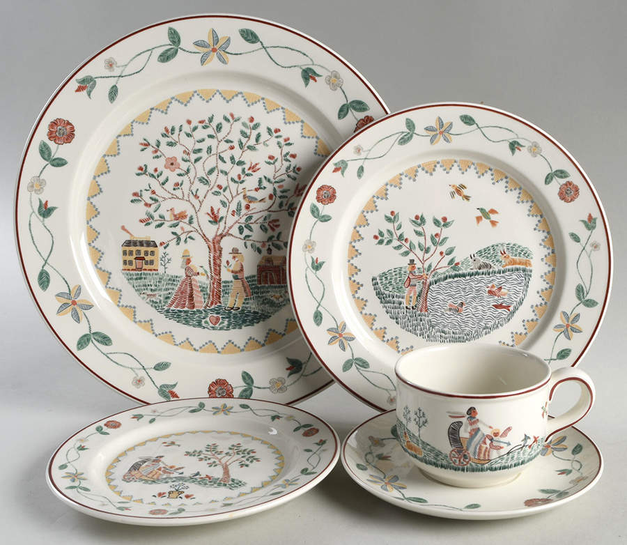 American Sampler 5 Piece Place Setting by Villeroy & Boch-1