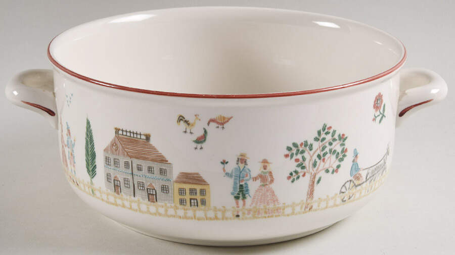 American Sampler Tureen No Lid by Villeroy & Boch-1